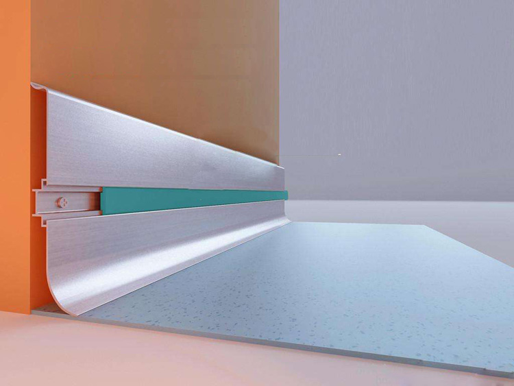 運動地板專用踢腳線